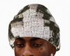 green checker lou beanie