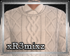 Knotted Sweater White