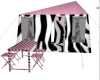 zebra tent