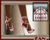 pink show girl heels