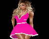 Pink Swing Mini Dress