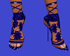Sexy Blue Sequins Heels