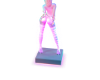 neon beauty statue