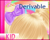 KID Hair Bow 8 Derivable