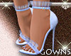 Frosted Glam Heel Blue