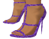 Shiny Purple High Heel