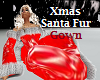 X-mas Santa Fur Gown