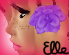 ~Elle~ Purple Rose Ring
