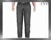 Grey Jeans Cuff Male
