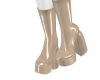 Nude Bubble Boots