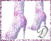 Pink diamond boots