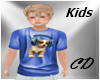 CD Shirt Dog Dj Kids