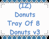 Donuts Tray 8 Donuts v3