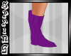 *S* Purple boots
