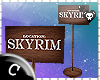 .C Sign Avi - SKYRIM