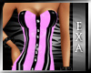 EXA - PVC Striped Dress2