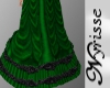 ~N~ Green Gothick Skirt