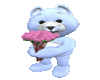 Teddy w/ roses