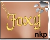 Foxy-necklace gold