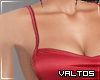V! Red Short Dress