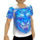 bleu tiger shirt