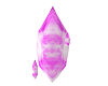 Floating Pink Crystal