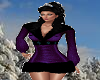 dazzling purple winter