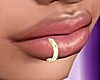 Gold Hoop Lip Ring