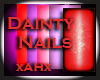 xAHx D Nails. Sunset Red