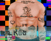 JR H Full Body Tattoo