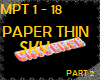 PAPER THIN SKY - PART 2