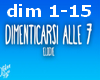 dimenticarsi elle