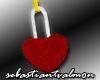 'Red Heart Lock'