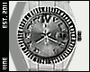 Silver watch {R}