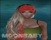 red bandana blonde hair
