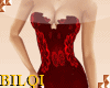 *BQ* red glam gown