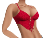 Red push up corset