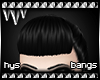 [Hys] Black: Bangs