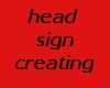 headsign creating