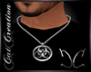 Biohazard M Necklace DRV