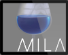 MB: BLUE AROMA GLASS