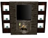 Fireplace/TV Divider