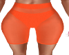 W-Orange Bike Shorts