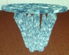 Ice Blue Crystal Table