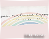 H. Nursery Rainbow Art
