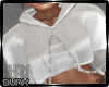 lDl Chained Hoody White
