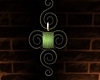 8Q*LaGreen Wall Candle**