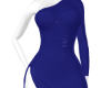 bleu long dress