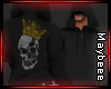 Crown Skull M hoodie