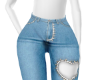 [PR] Heart Pants Jeans